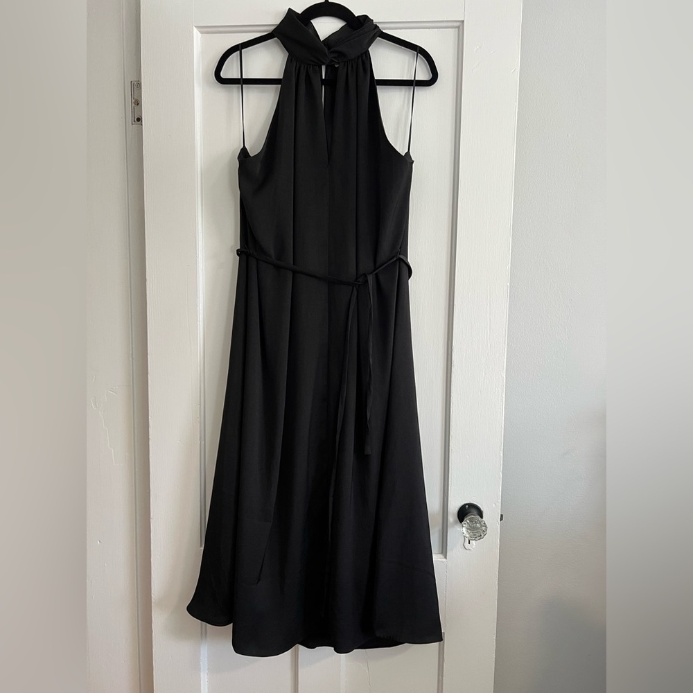 Banana Republic Twist Neck Sleeveless Midi Dress XL - Picture 10 of 12